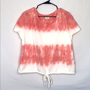 A New Day Tie dye cropped sweater top size…